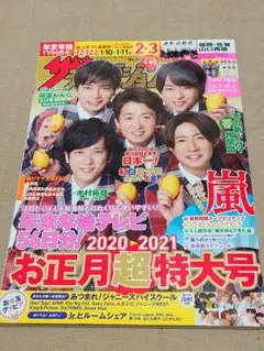 ザテレビジョン2020年-2021年　お正月超特大号