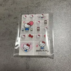 サンリオキャラクターズ　トレーディングミニタイルシール　ハローキティ