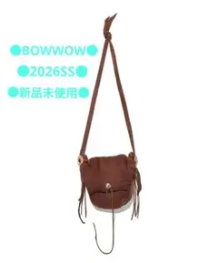 ●2026SS●新品未使用●BOWWOW●ディアスキン ショルダーバッグ 茶 2026年最新】Bowwow メンズバッグの人気アイテム - メルカリ