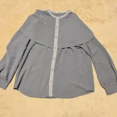 OLIVE des OLIVE 長袖ブラウス グレー Fのサムネイル