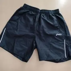 ASICS　レディース　ハーフパンツ　Lサイズ　ブラック
