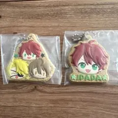 カラフルピーチ　クッキーチャームコット　じゃぱぱ　たっつん　うり