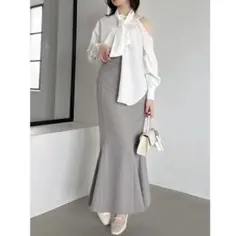 dazzlin ハイウエストアソートナロースカート