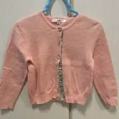 SHIPS ピンク カーディガン 90