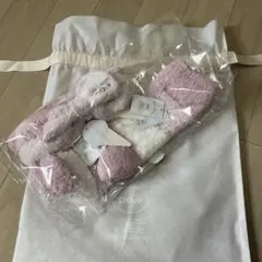 ジェラートピケ　ルームソックス　ヘアバンド　セット　新品