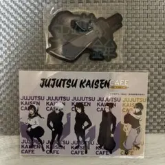 呪術廻戦カフェ　渋谷事変　懐玉・玉折　ポストカード　天逆鉾ステッカー 3点セット