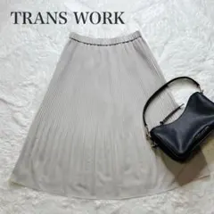 TRANS WORK ストレッチドビースカート　フレアスカート 2XL フレアのサムネイル