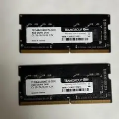 TEAMGROUP TED442G240C16-SBK 4GB DDR4