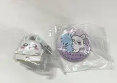 くら寿司 ちいかわ フィギュア モモンガ 缶バッジ