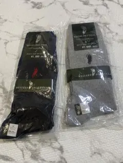 WESTERN POLO TEXAS メンズソックス　2足セット