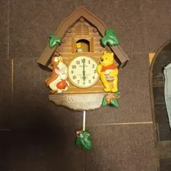 Disney Time Winnie the Pooh 掛時計のサムネイル