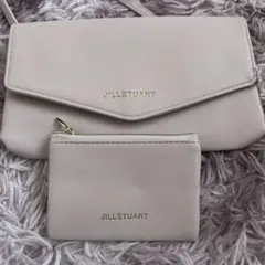 JILL STUART ショルダーバッグ ピンク カードケース付き