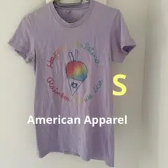 American Apparel ラベンダー Tシャツのサムネイル