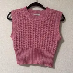 JEANASIS ニットタンクトップ