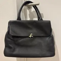 アニエスベー agnes.b トートバッグ　レザー　革
