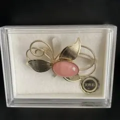 天然石　ブローチ