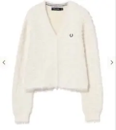 FRED PERRY × Ray BEAMS 別注 シャギーカーディガン