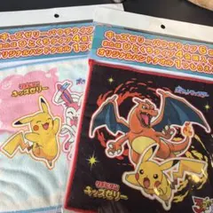 リポビタンキッズゼリー　ポケットモンスター　オリジナルハンドタオル　2種2枚のサムネイル
