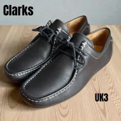 clarks wallabee ワラビー チロリアン 本革 ブラック UK3
