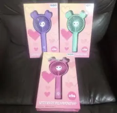 GiGO限定TWICE LOVELYS ハンディファン ラバーマット ツウィサナ