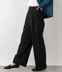 GLOBAL WORK グローバルワーク ウツクシルエット ワイドパンツ L