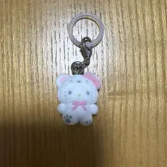 新品未使用 キティ めじるしアクセサリー ふわふわスノー