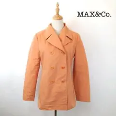 MAX&Co. マックスアンドコー 42 スプリングコート 春 オレンジのサムネイル