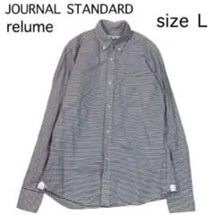 size L JOURNAL STANDARD relume コットンシャツのサムネイル