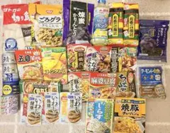 ✩︎超お得✩︎ 食料品29点 切り餅 クックドゥ　グラノーラ　サバ缶等　まとめ売りのサムネイル