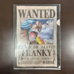 非売品　ONE PIECE フランキー クリアファイル 10周年記念