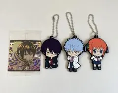 銀八先生 銀魂 ラバーストラップ 神楽 坂田銀時 高杉晋助 ウエハースシール