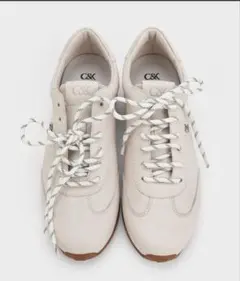 C&K スニーカー アイボリー　Jace ジェイス スニーカー　miumiu系のサムネイル