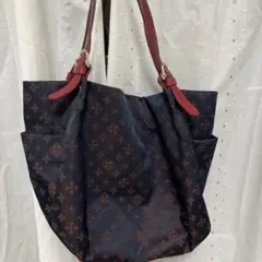 ラシット　紺✖️赤　ショルダーバッグのサムネイル