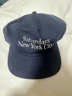Saturdays New York City キャップ ネイビー 90s