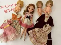 当時物 ファッションペア リカちゃん 本体＋ワンピース タカラタグ付き 