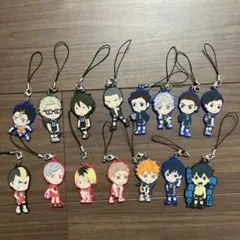 ハイキュー！！　ラバーストラップ　セット