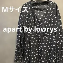 apart by lowrys　ワンピース 花柄 ドット 長袖