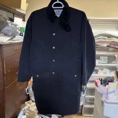 SnowMan岩本照さん着用のヴィンテージライク衿切替えクラッシュドダックコート