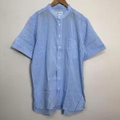 dunhill　半袖シャツ　水色　F031のサムネイル
