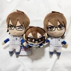 ダイヤのAぬいぐるみマスコット沢村栄純 御幸一也 降谷暁 GiGO限定3個