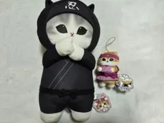mofusand 忍者にゃん BIGぬいぐるみ、マスコット