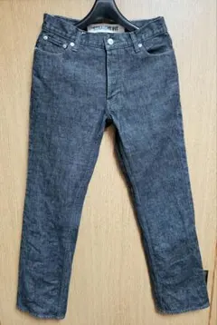 GAP ギャップ ストレートフィット デニムパンツ ブラック