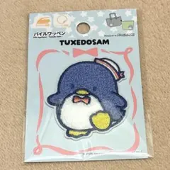 サンリオ　ワッペン　タキシードサム　ワッペンシール　ダイソー