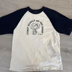 ユニクロ　半袖Tシャツ　スヌーピー　ラグラン
