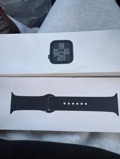 AppleWatch SEGPS第2世代本体 44mmブラック　バッテリー99%