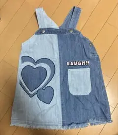 ブリーズ デニム サロペット ワンピース　110