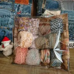 【在庫整理】ꕤ手染め糸セットꕤ.。C