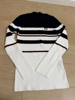 2gosen Lサイズ ストライプセーター