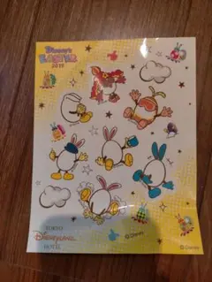 Disney's Easter 2019 シール うさたま