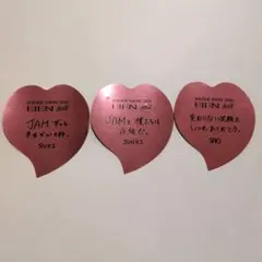 【nana様専用】JO1 瑠姫 純喜 奨 永縁 落下物 ハート 東京ドーム